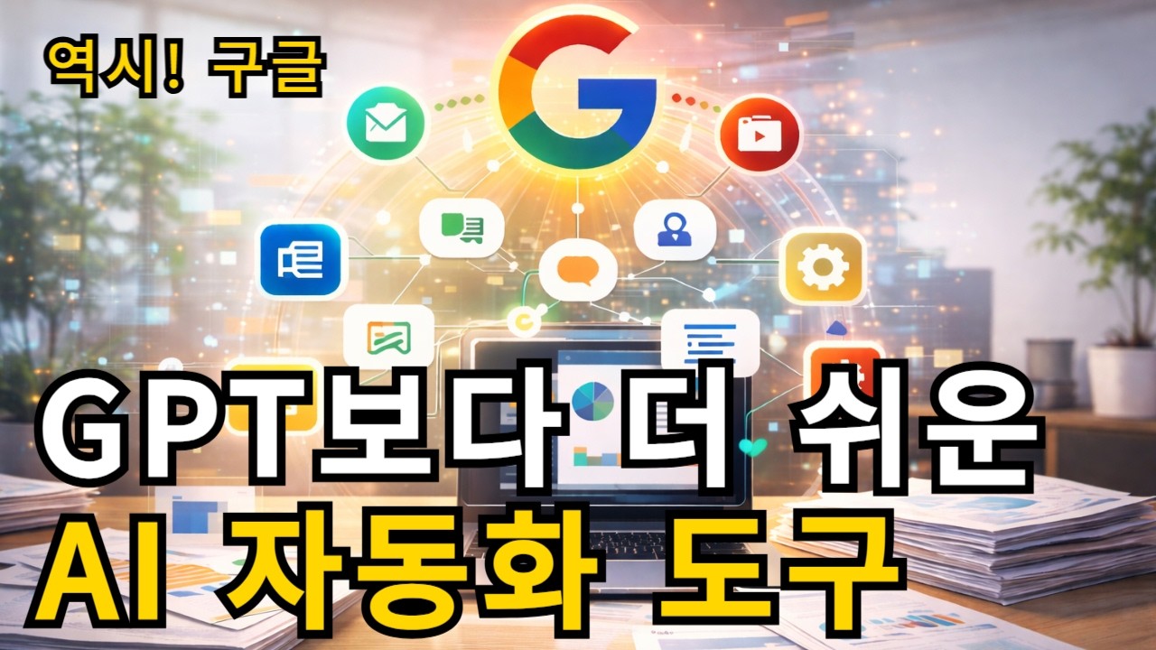 구글 제미나이3 슈퍼젬스 AI 업무 자동 1분만에 만드는 방법  | 구글 시리즈 1편