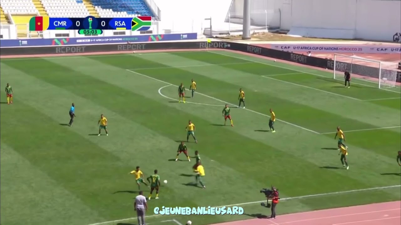 David Évra Mimbang vs Afrique du Sud | 2008 | Midfield | Man Of The Match
