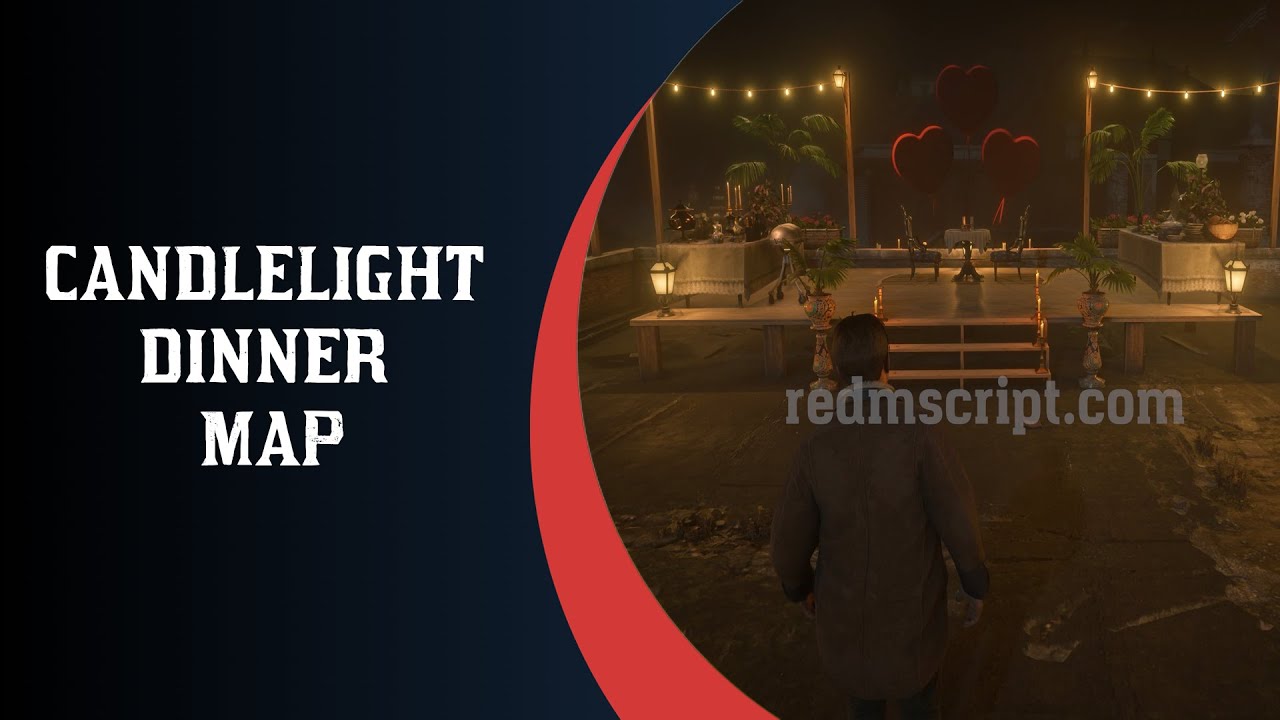 RedM Candlelight Dinner Map | Valentine's Day Rooftop Romance - Saint Denis