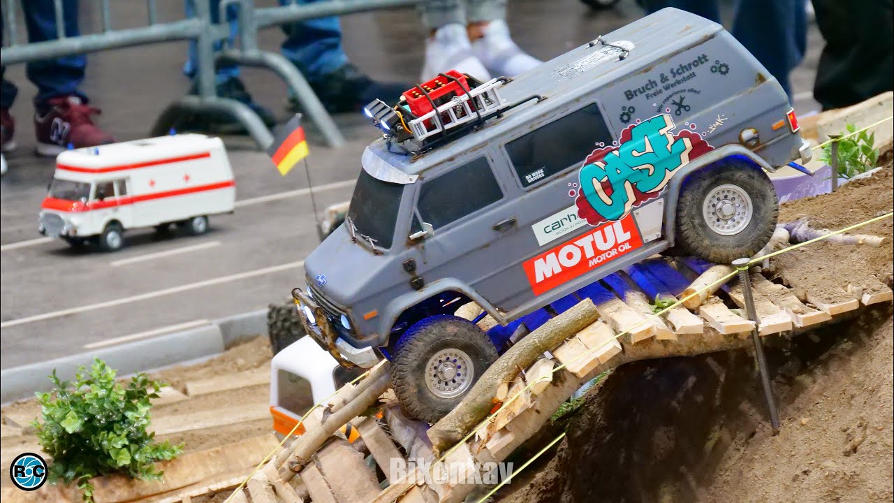 RC Crawler Parcours Modell Hobby Spiel Leipzig 2022 | RC Freunde Chemnitz