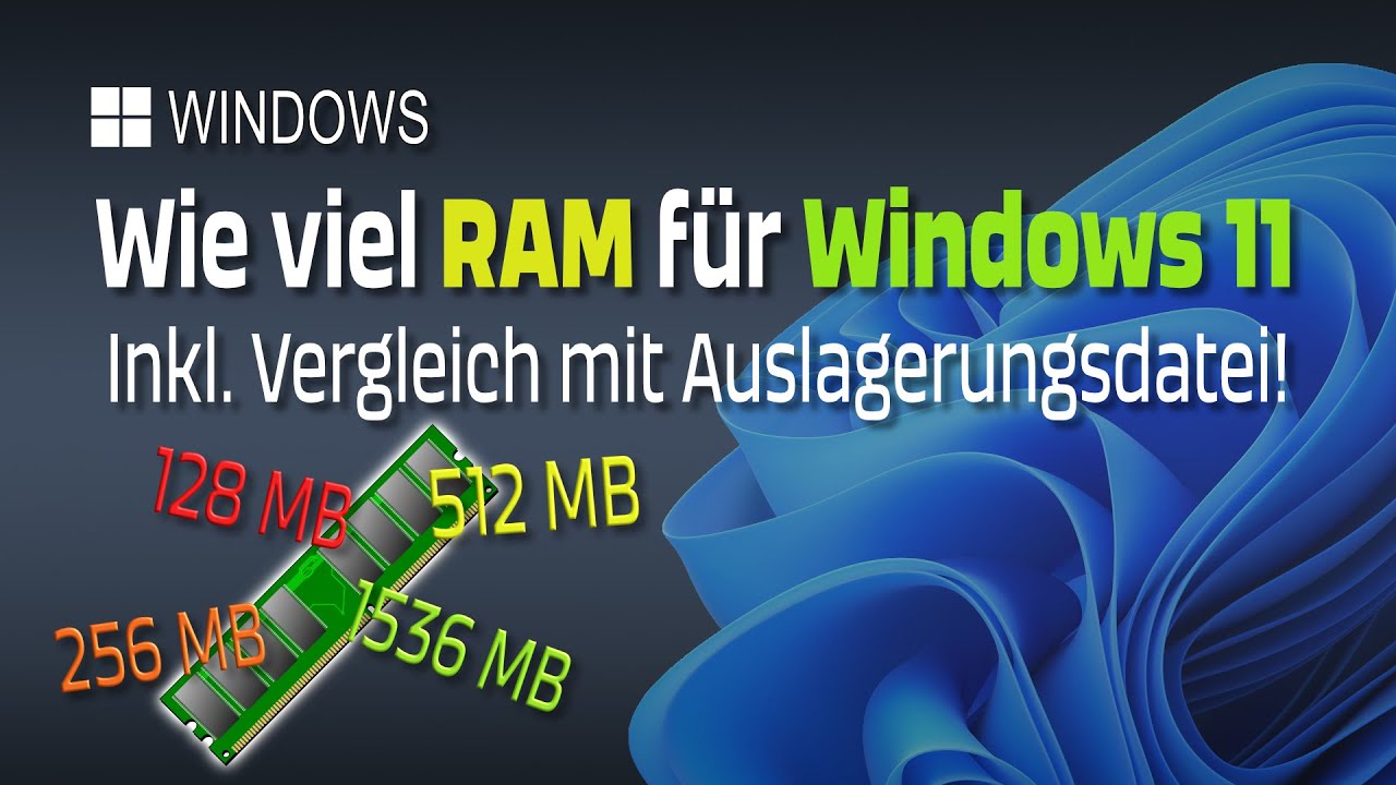 Wie viel RAM benötigt Windows 11 wirklich um zu funktionieren?