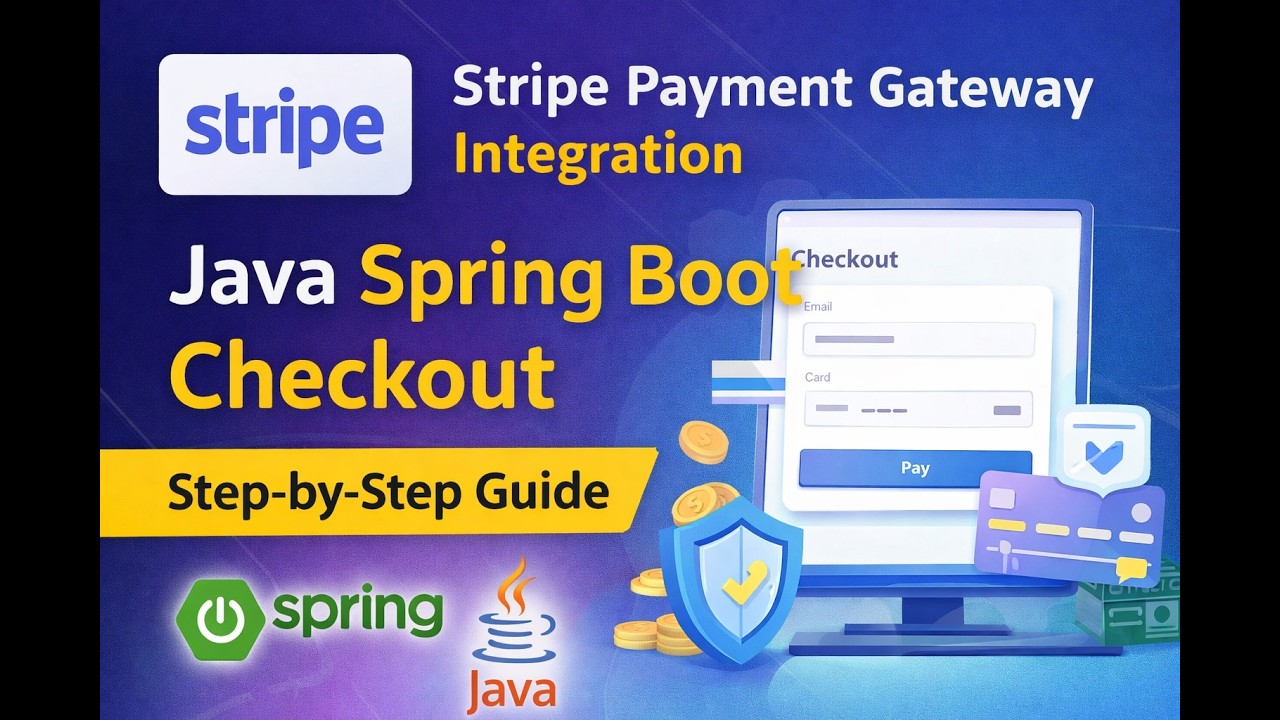 Stripe Payment Gateway Integration in Java Spring Boot | Complete Checkout Session API