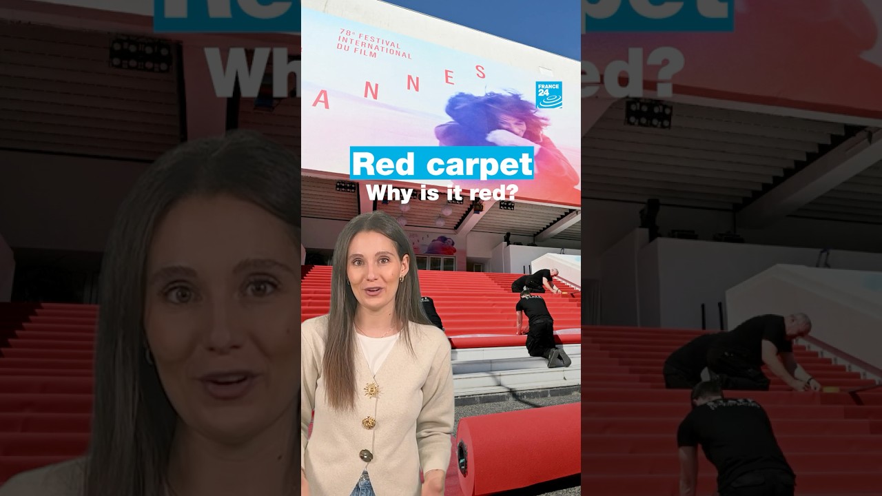 Cannes Festival: Why is the red carpet red? &bull; FRANCE 24 English