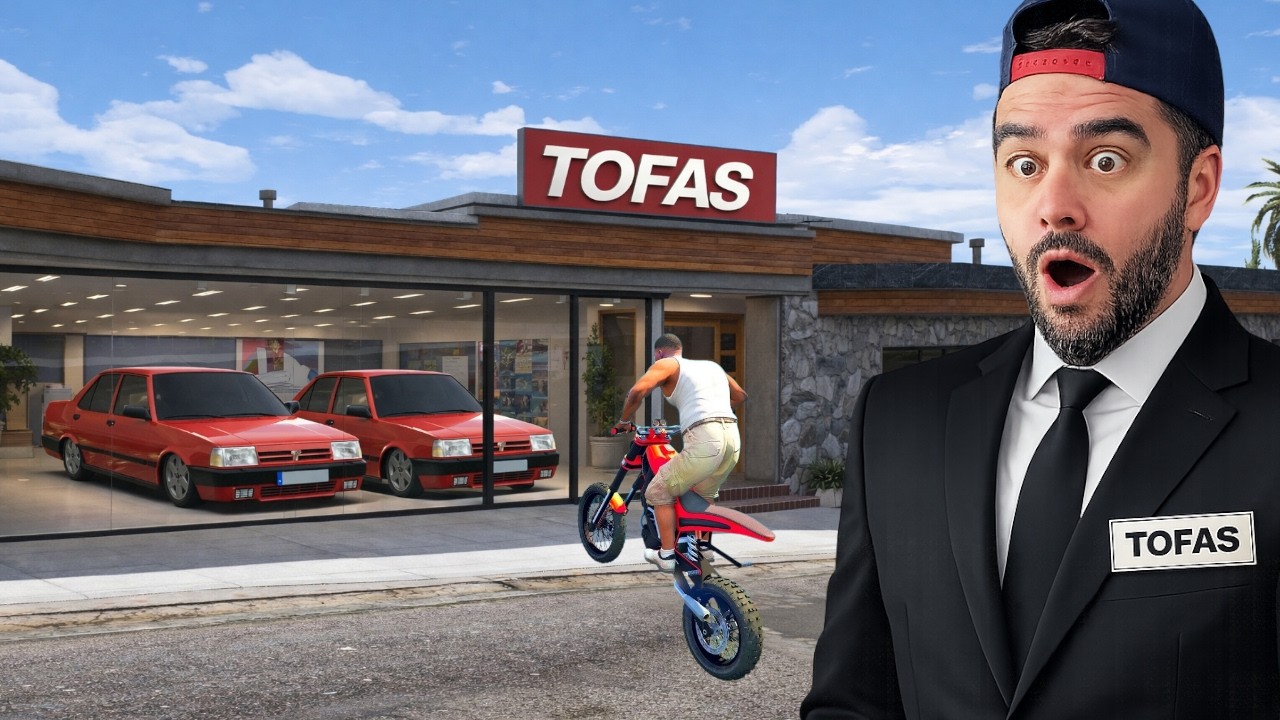 FRANKLIN TOFAŞ GARAJIN KILITINI A&Ccedil;TI - GTA 5 MODS