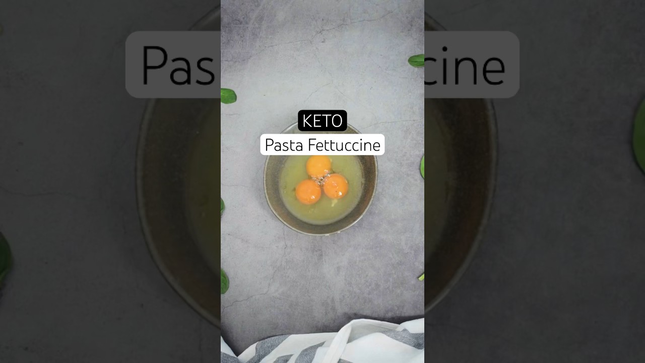 KETO PASTA FETTUCCINE | NISKOWĘGLOWODANOWY | prosty przepis | łatwy, szybki i pyszny przepis #easyrecipe #keto
