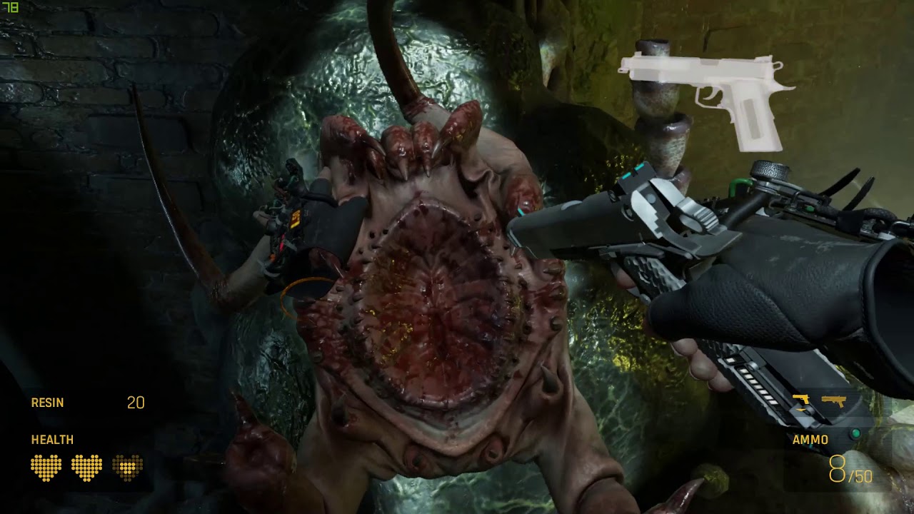 Half-Life Alyx with FPS counter