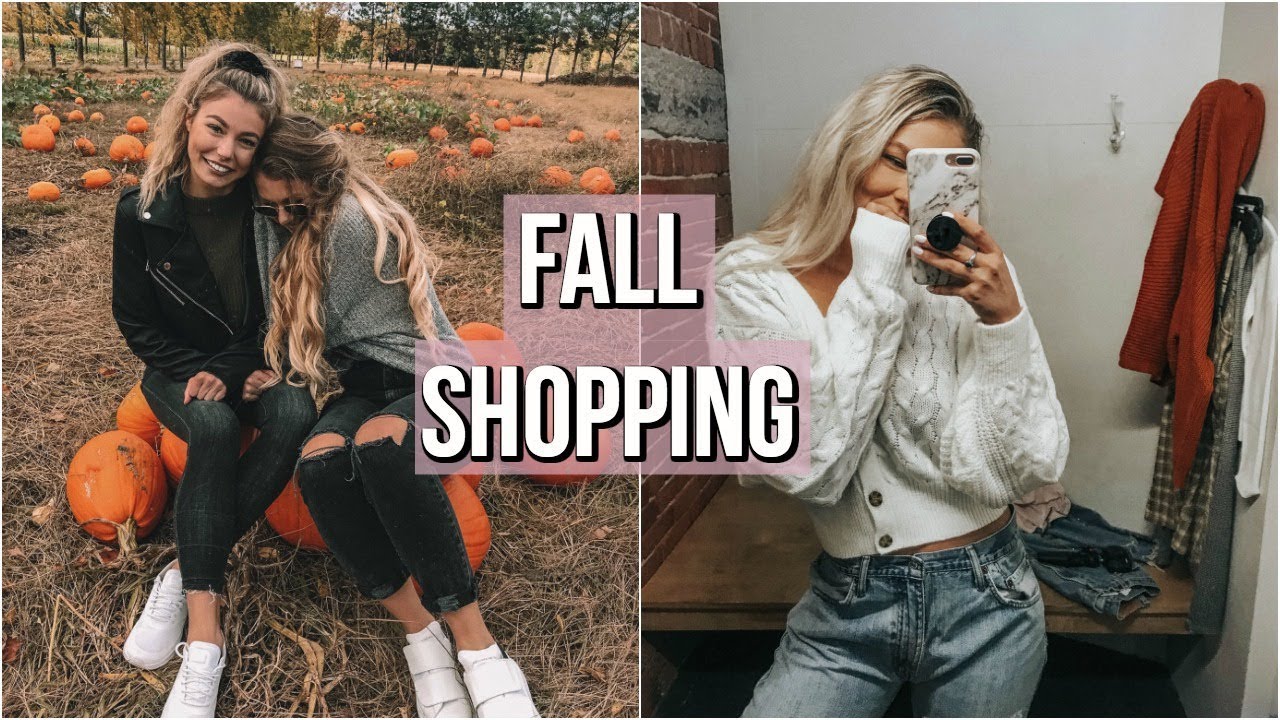 COME FALL SHOPPING WITH US! + haul