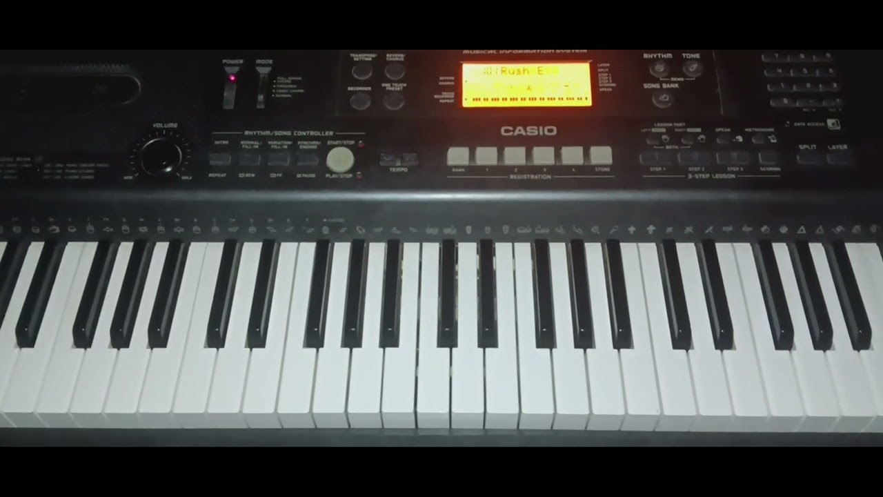 Casio WK-110 Vs. Rush E