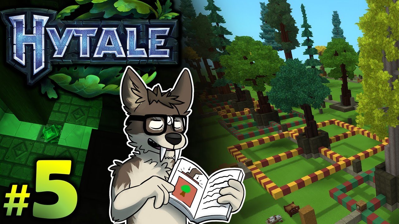 'ALL TREES' FARM AND SCIENCE || HYTALE Let's Play Part 5 (Blind) || HYTALE EARLY ACCESS Gameplay
