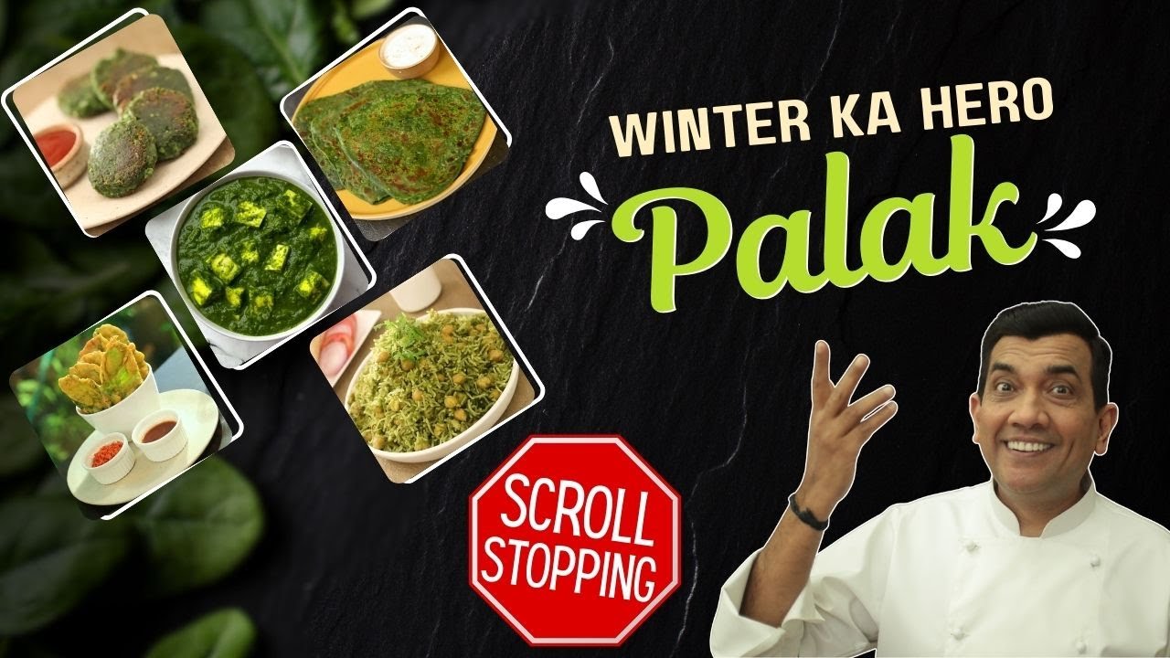 Winter Ka Hero Palak | Winter Special Recipes | Sanjeev Kapoor Khazana