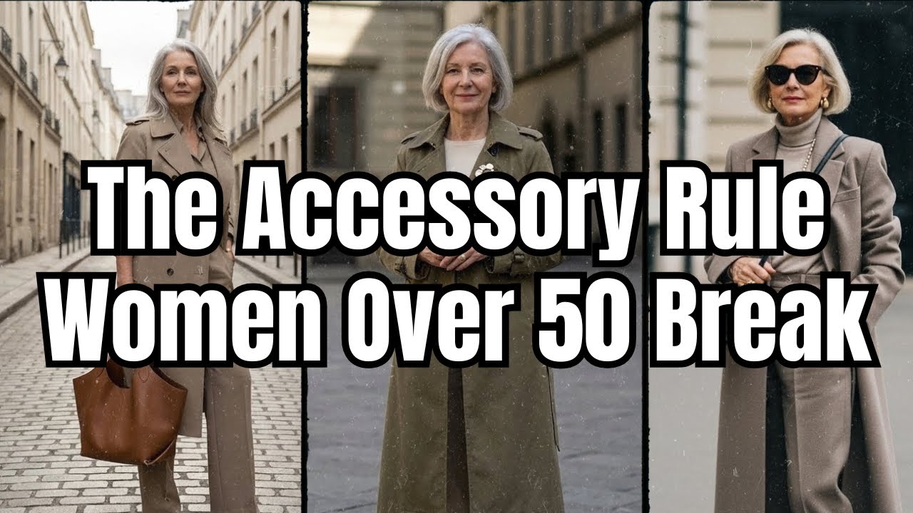 The Biggest Accessory Mistake Women Over 50 Make