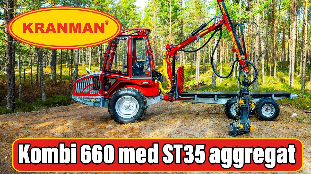 NYHET! Kranman 660 kombi med Jobo ST35 aggregat!