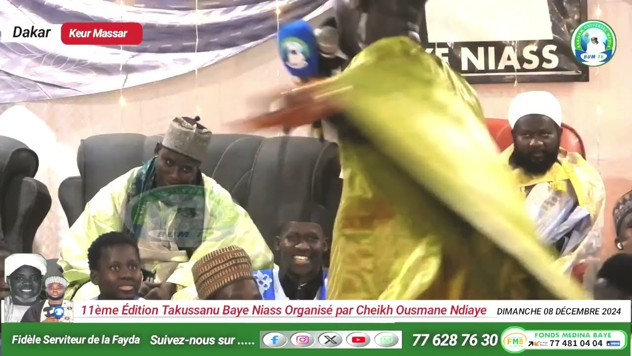 Keur Massar, Takussanu Baye Niass  Cheikh Ousmane Ndiaye : Belle prestation de De TouBaye Niang.