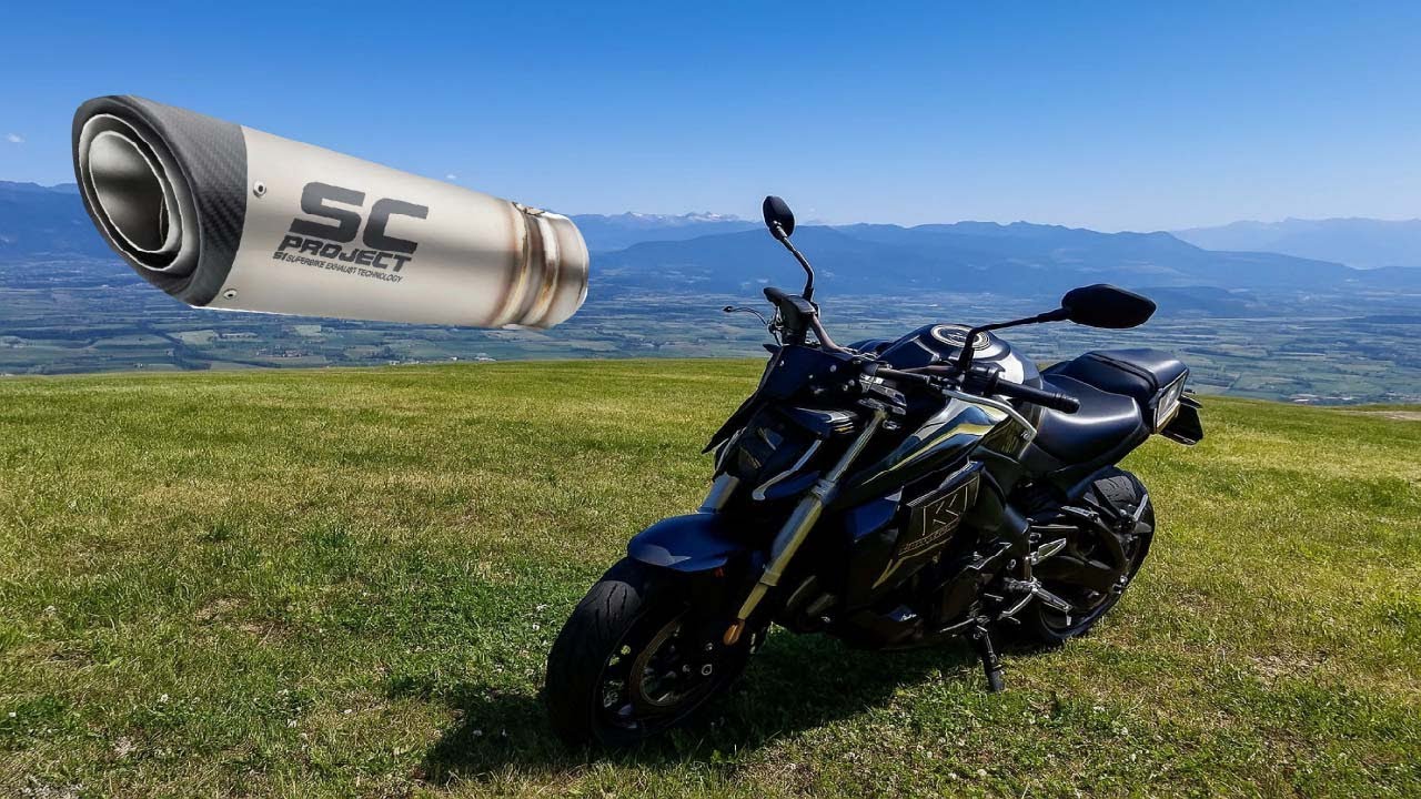 RIDE to School (RODE micro + SC Project ) Suzuki GSX-S 950 (35kw)