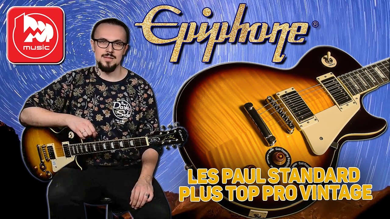 EPIPHONE LES PAUL STANDARD PLUS TOP PRO VINTAGE