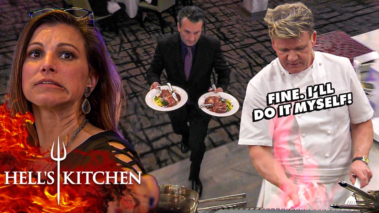 Chef Ramsay's FURIOUS as Half the Charity Table Sends Back Their Food | Hell's Kitchen Full Service