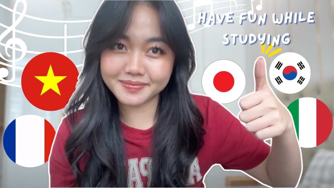 how i use music to learn ANY language | my tips & step-by-step process