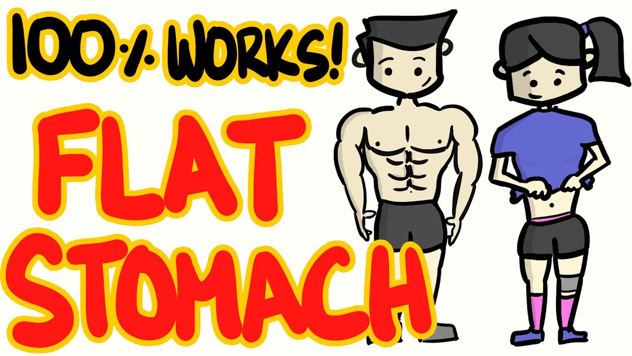 Best Way To A Flat Stomach - 100% Scientifically Proven Fat Stomach Tips!