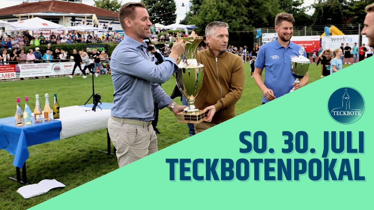 Das Teckbotenpokalfinale am 30. Juli