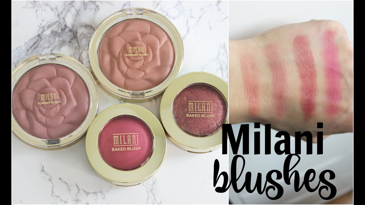Milani Blushes | Review & Swatches | My Beauty Bunny