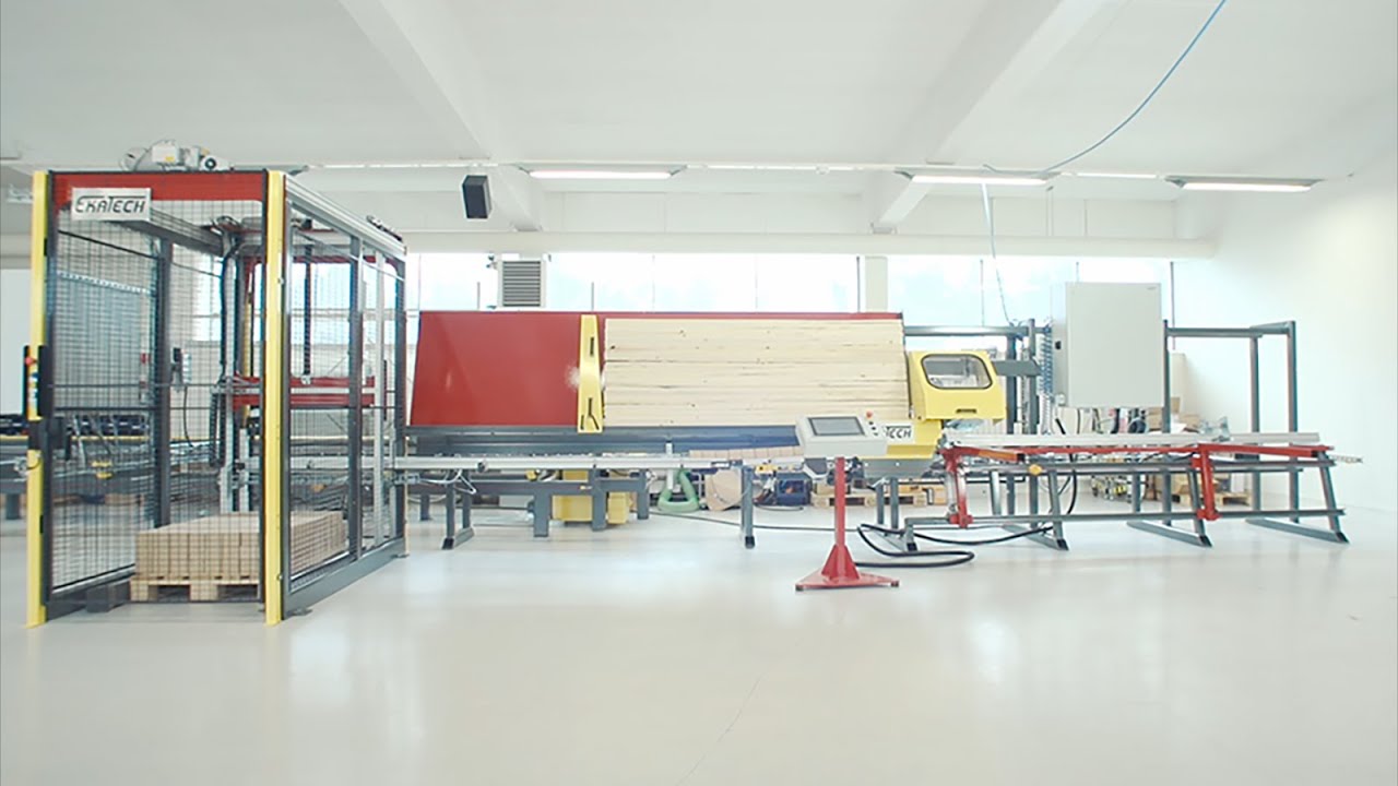 Medmaskin med klossnedstaplare - Cykeltider från 4,9 sekunder