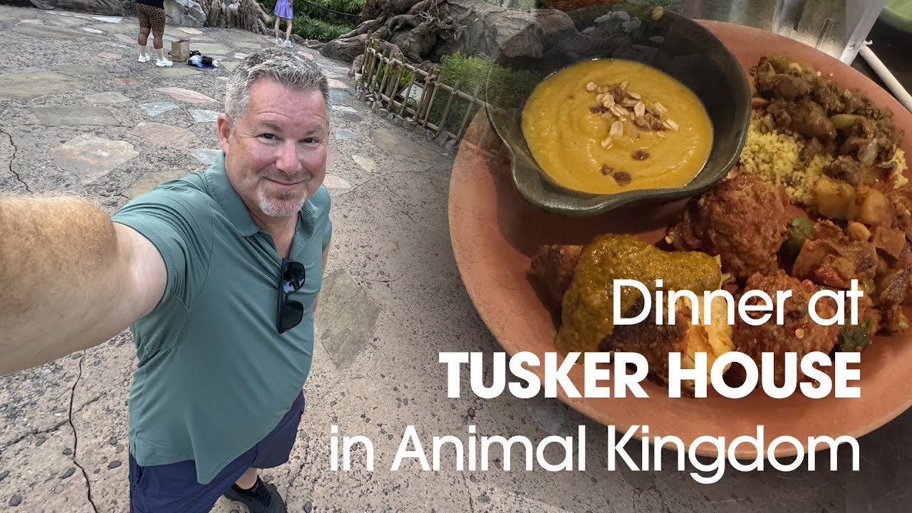 Dinner At Tusker House at Disney's Animal Kingdom - Lots of Nomnom - Great Variety Of Food