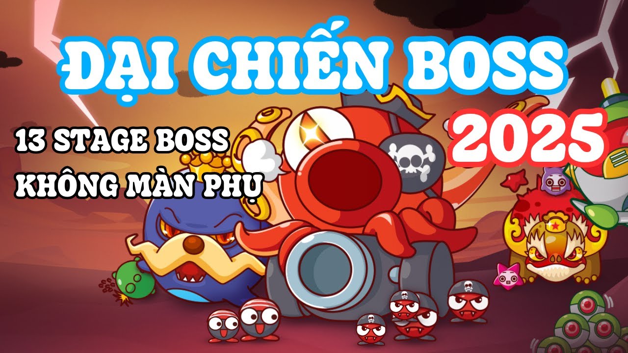 Boom Online Crazy Arcade - ĐẠI CHIẾN BOSS 2025 (Phiên bản full Boss)