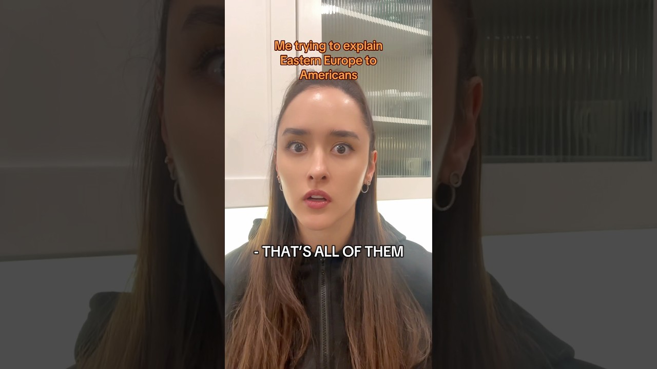 Explaining Eastern Europe to Americans #slavicgirl #easterneuropean #slavic #easterneurope