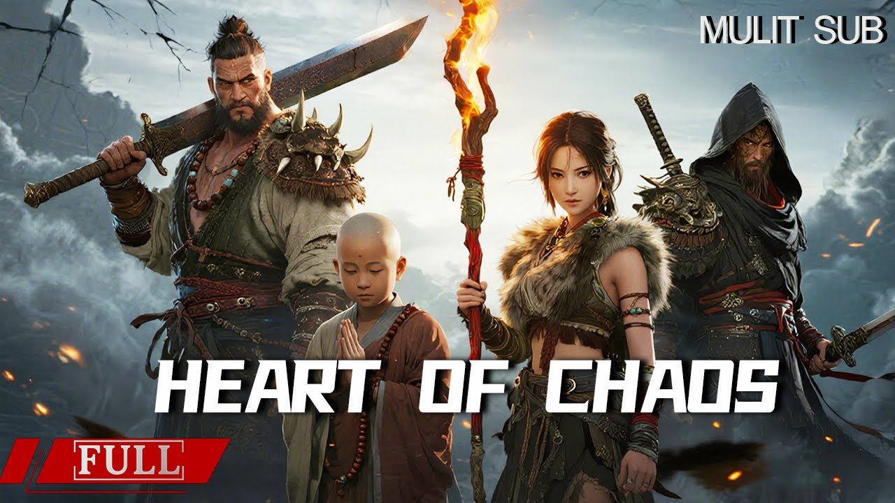 FULL 武士团血洗寺庙，小和尚被追杀到悬崖谁知竟是隐藏高手！ 《魔游纪1：盘古之心 Heart of Chaos》动作|武侠 Multi SUB