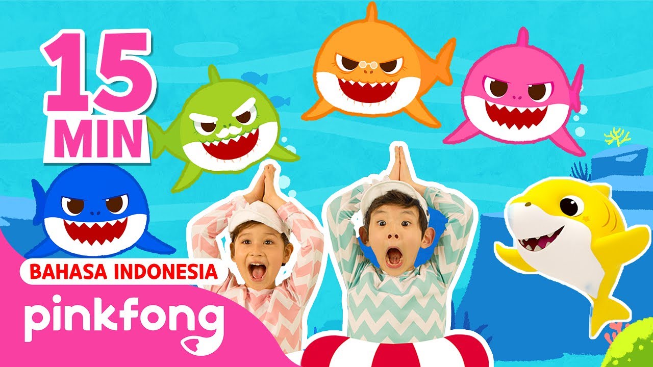 Baby Shark Dance dan lain | Kumpulan Lagu Anak | Pinkfong Baby Shark Indonesia