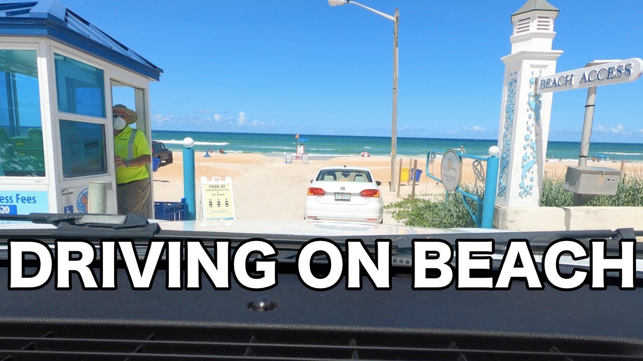 DRIVING ON DAYTONA BEACH #FLORIDA
