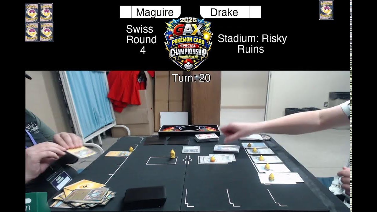 Gax 2026 Pokemon Card Special Championship Tournament - Swiss Round 4