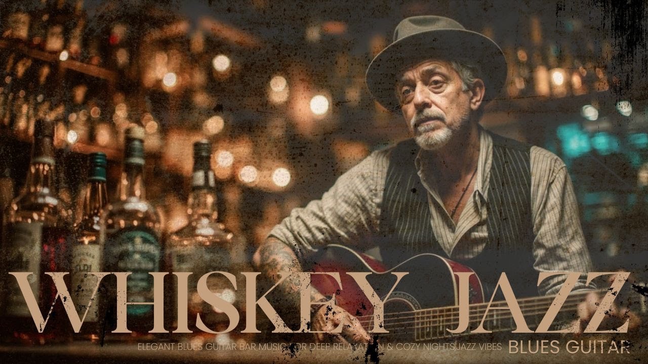 Smooth Whiskey Jazz 🍷 Elegant Blues Guitar Bar Music for Deep Relaxation & Cozy Nights,Jazz Vibes