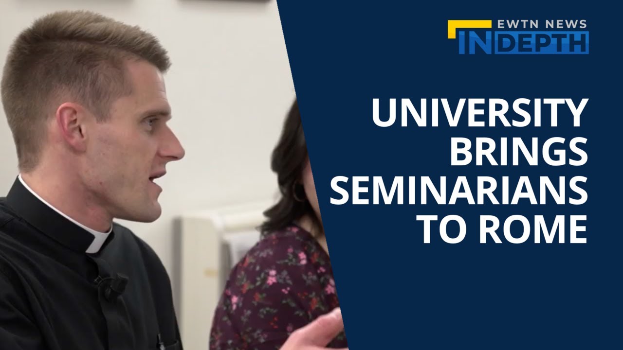 University Brings Seminarians to Rome to Encounter Christ | EWTN News In Depth April 21, 2023