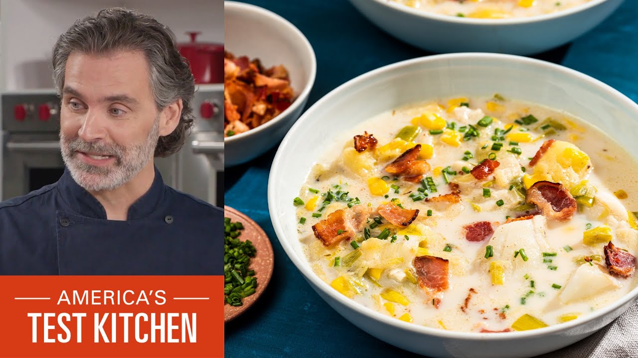 How to Make a Hearty New England Chowder and Salad  | America's Test Kitchen Full Episode (S23 E20)