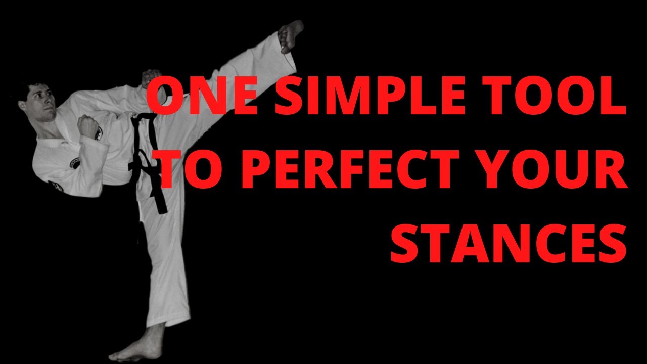 The ONE Simple tool to perfect your stances for Taekwon-do!