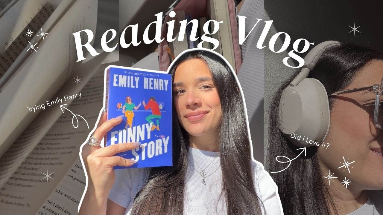 Reading Vlog | Leyendo mi primer libro de Emily Henry + mini bookstore stop 🌸📖