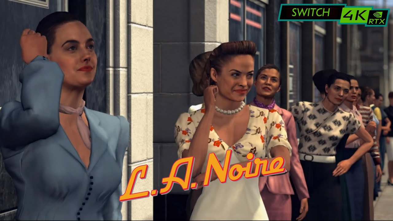 L.A. Noire / RTX 3080 / Switch emulator for PC YUZU