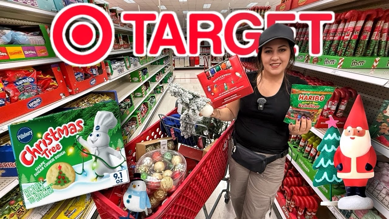 TARGET HOLIDAY 2024! Shopping for Christmas Home Decor & More! Our HUGE HAUL + NEW Starbucks Holiday