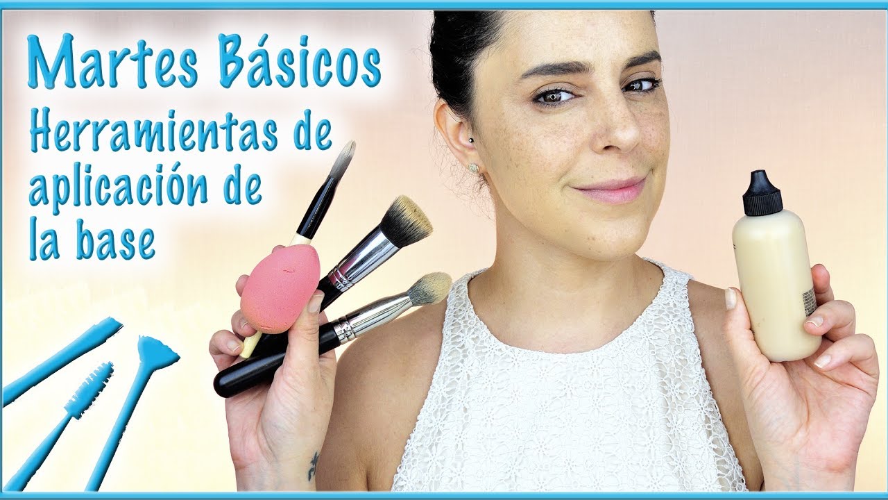 Herramientas de aplicación de base | Silvia Quiros Makeup
