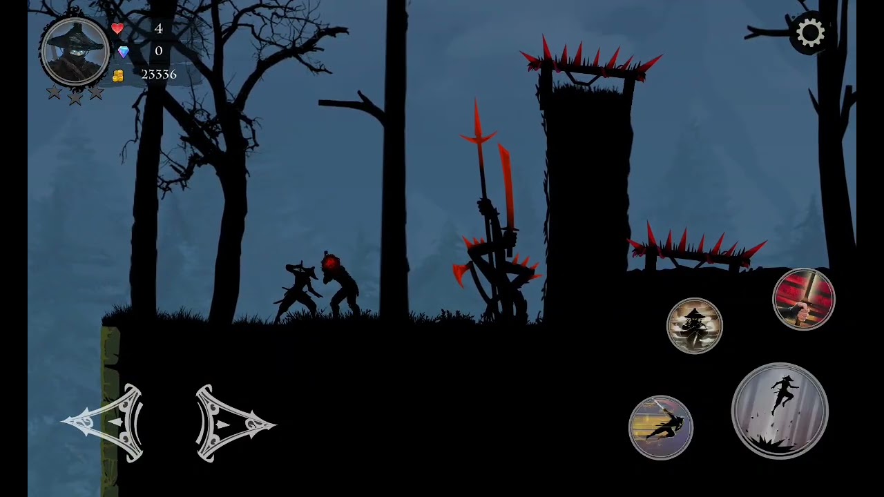 Ninja Arashi 2 All Fails & Game Over Screens