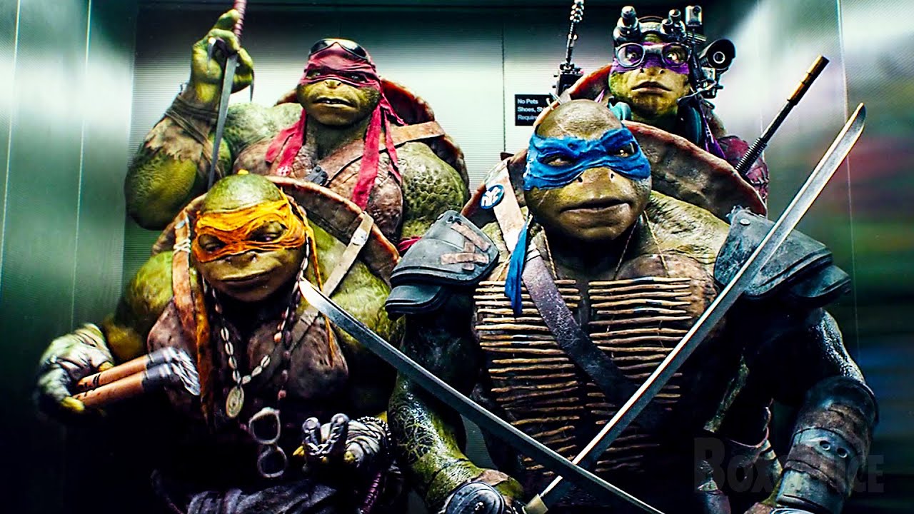 Todas as Cenas para Assistir de As Tartarugas Ninja 1 + 2 antes de TMNT 3 ⚡ 4K