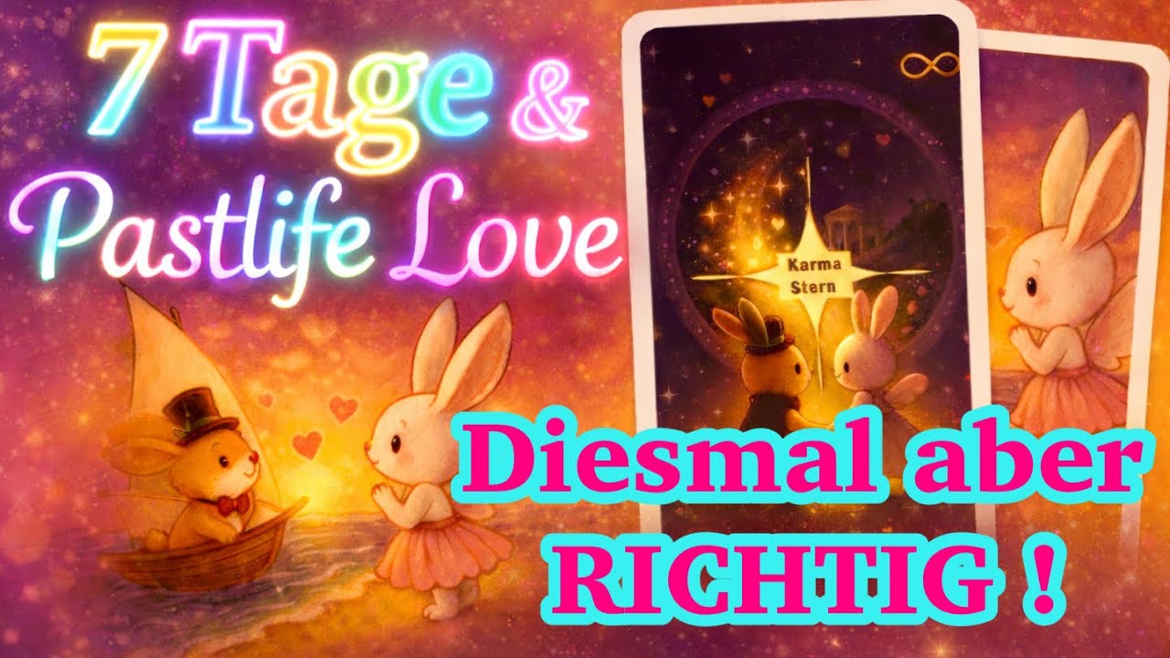 ❗️7Tage & der Auftrag ❤️Liebe zu zulassen …denn du spürst schon das ER kommt❣️#tarot #liebesorakel 