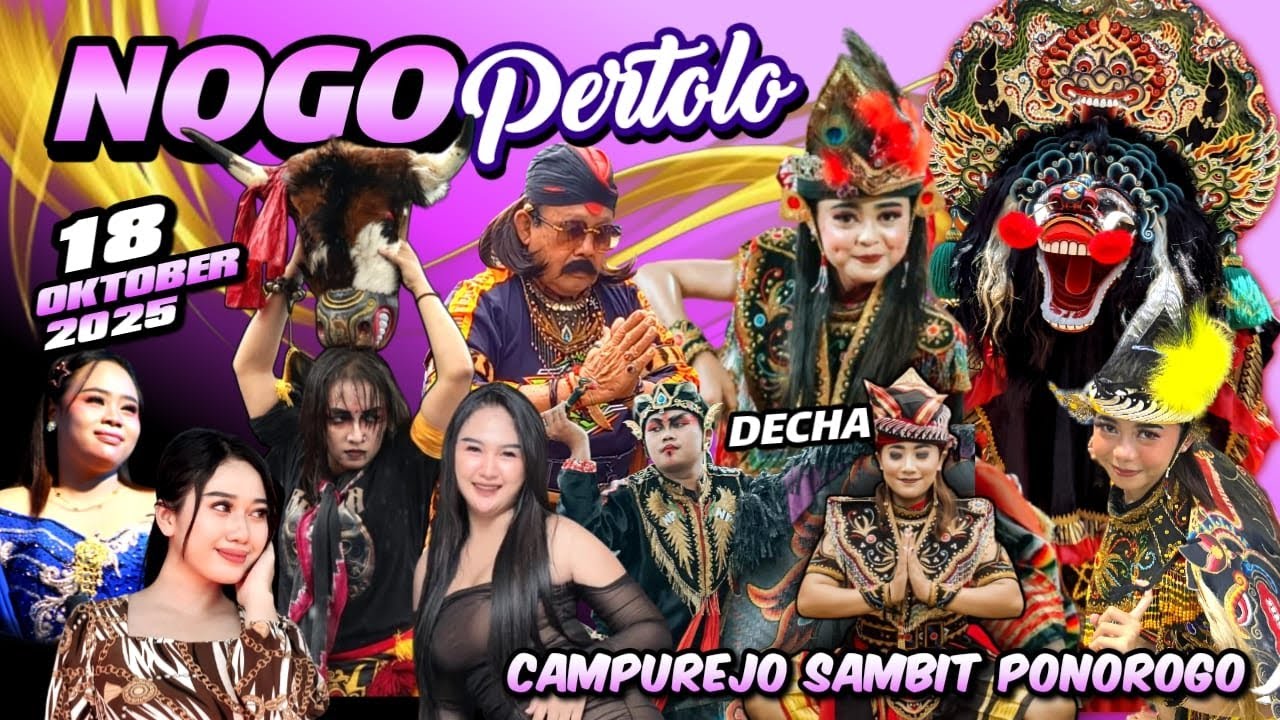 🔴 LIVE MALAM INI JARANAN NOGO PERTOLO FT DECHA BANTENG BETINA DI BALDES CAMPUREJO SAMBIT PONOROGO