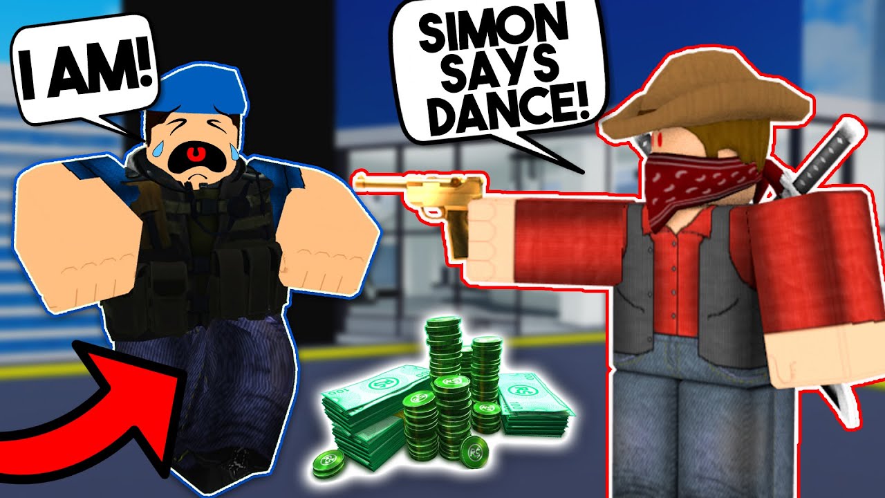 The ULTIMATE GAME of SIMON SAYS in ARSENAL w/FANS! (ROBLOX)