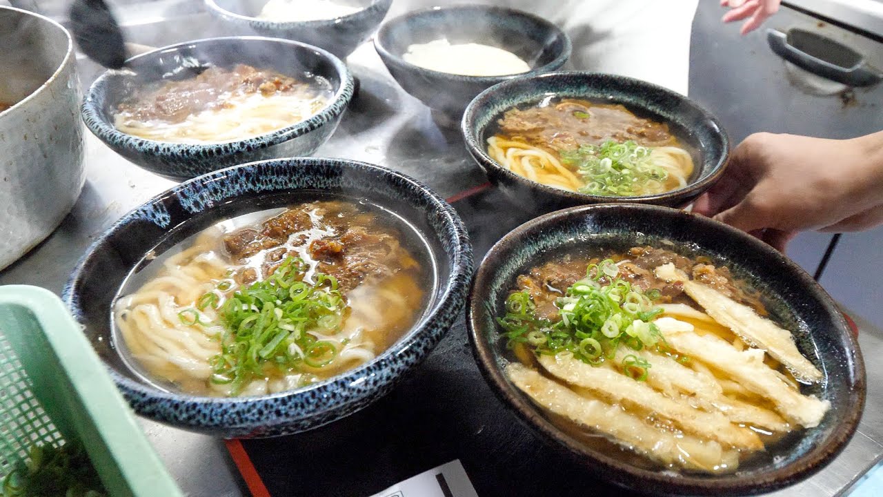 朝１０時開店→５０秒の高速提供で８００杯を売りさばく福岡うどん屋が凄い