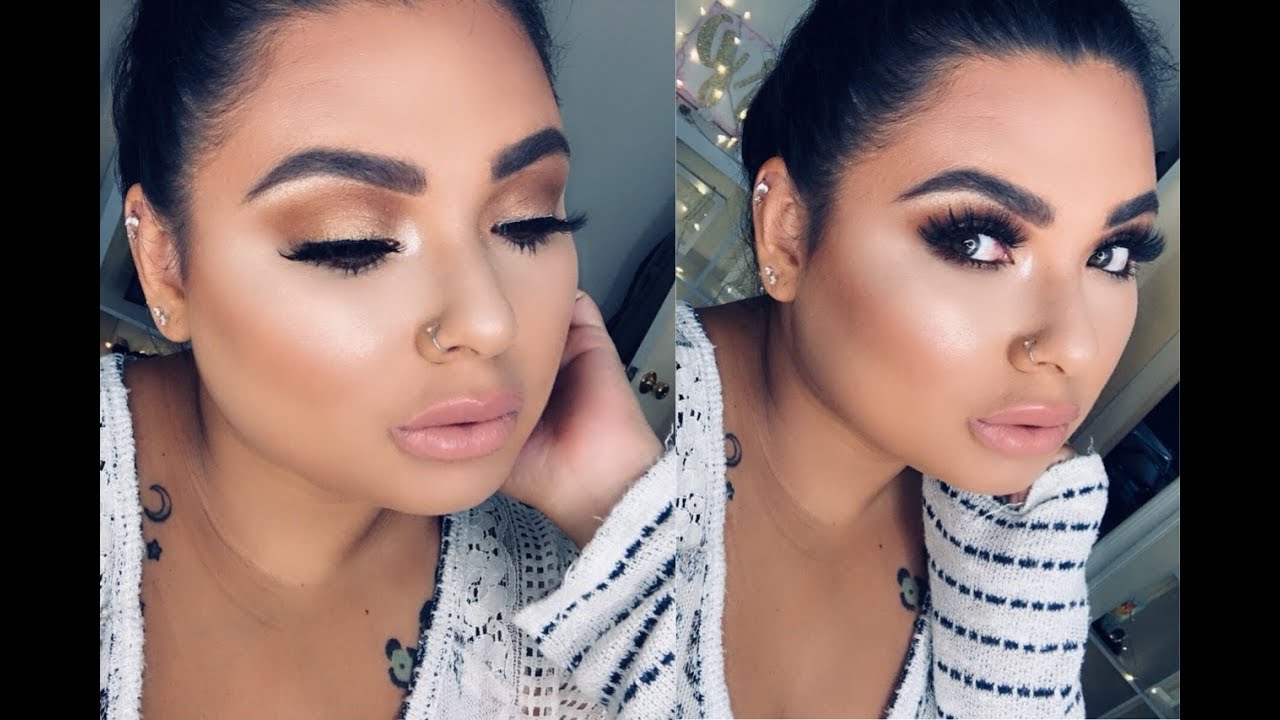 simple makeup look feat:Maybelline City Mini Eyeshadow Palette