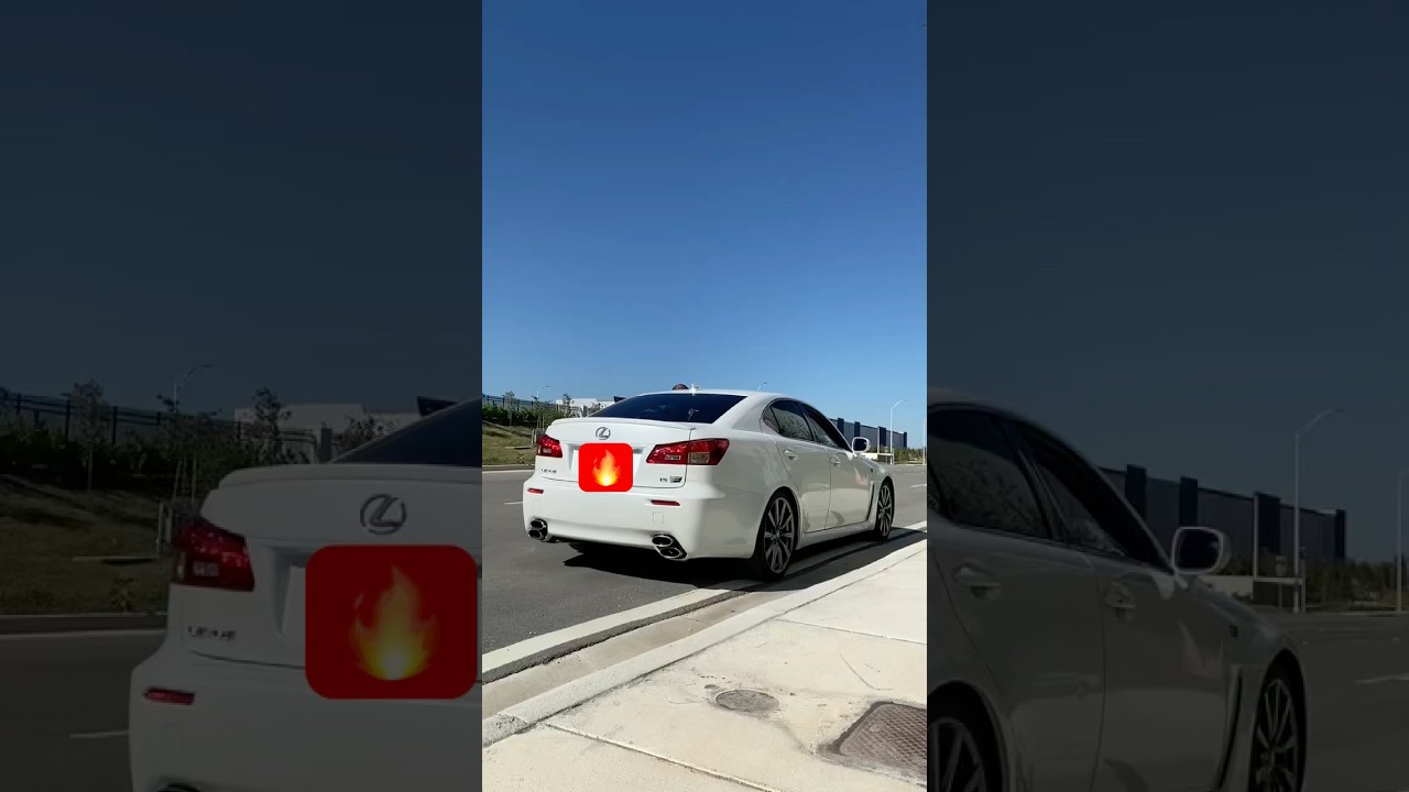 Custom exhaust on Lexus ISF v8 sounds crazy nice! #lexus #isf #automobile #lexusisf #v8 #v8power