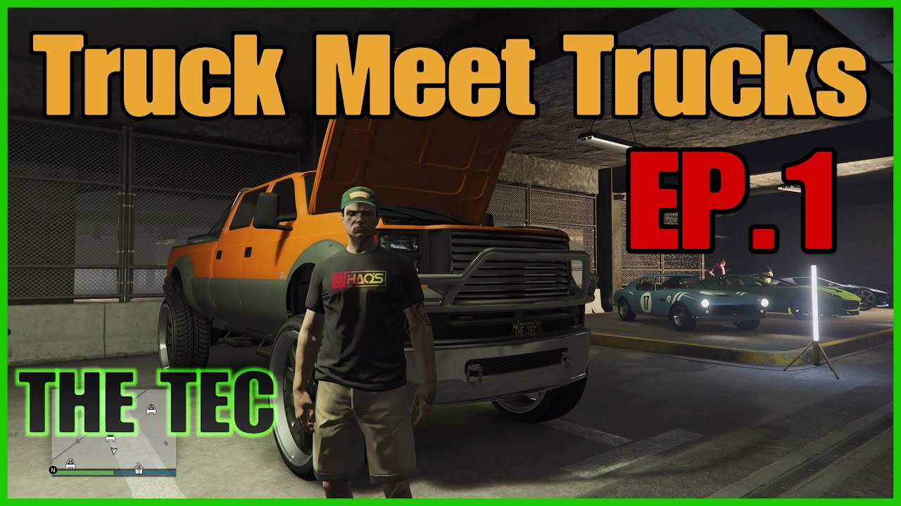GTA 5 Online Truck Meet Trucks EP.1 SandKing & Customization. Only on The PS5