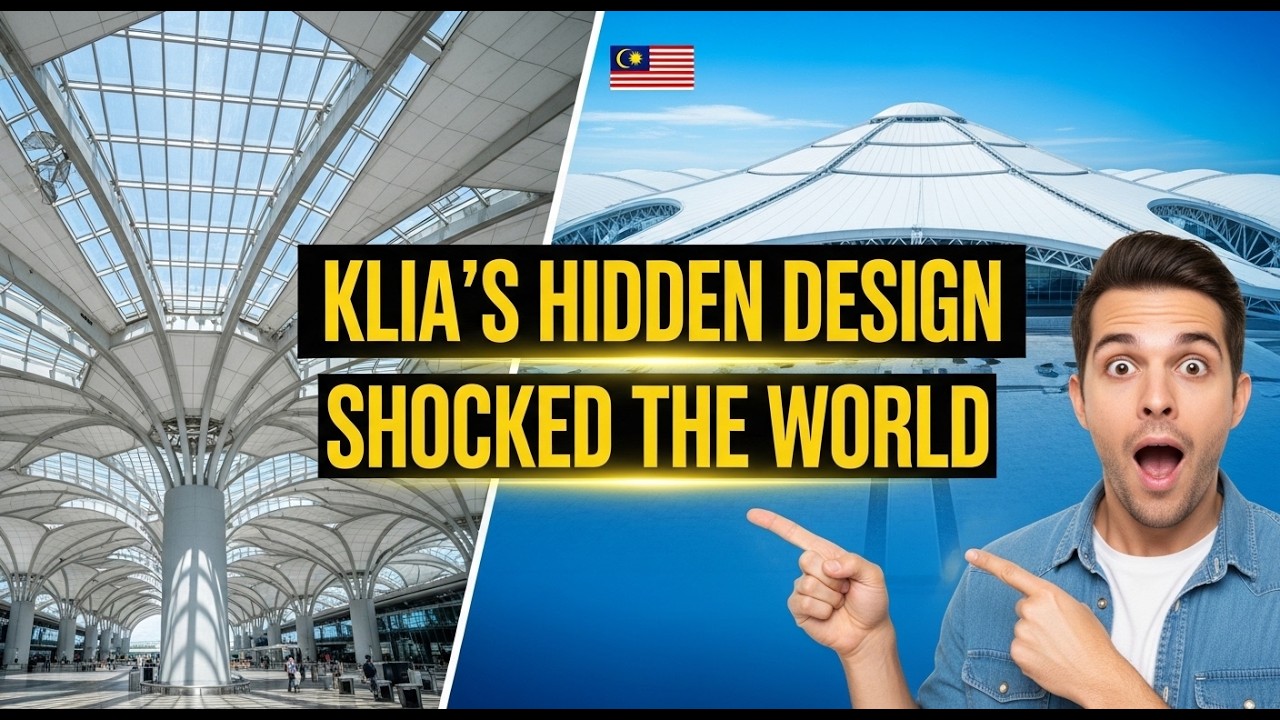 The Hidden Design of  Kuala Lumpur International Airport's That Shocked the World